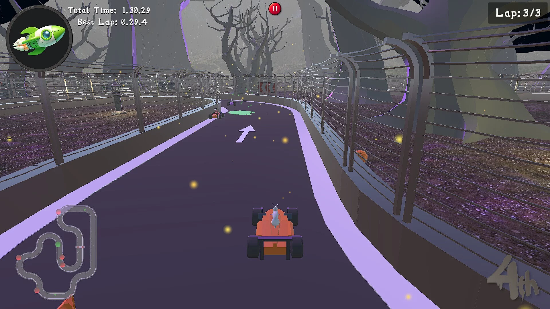Изображение игры: Booster Racers