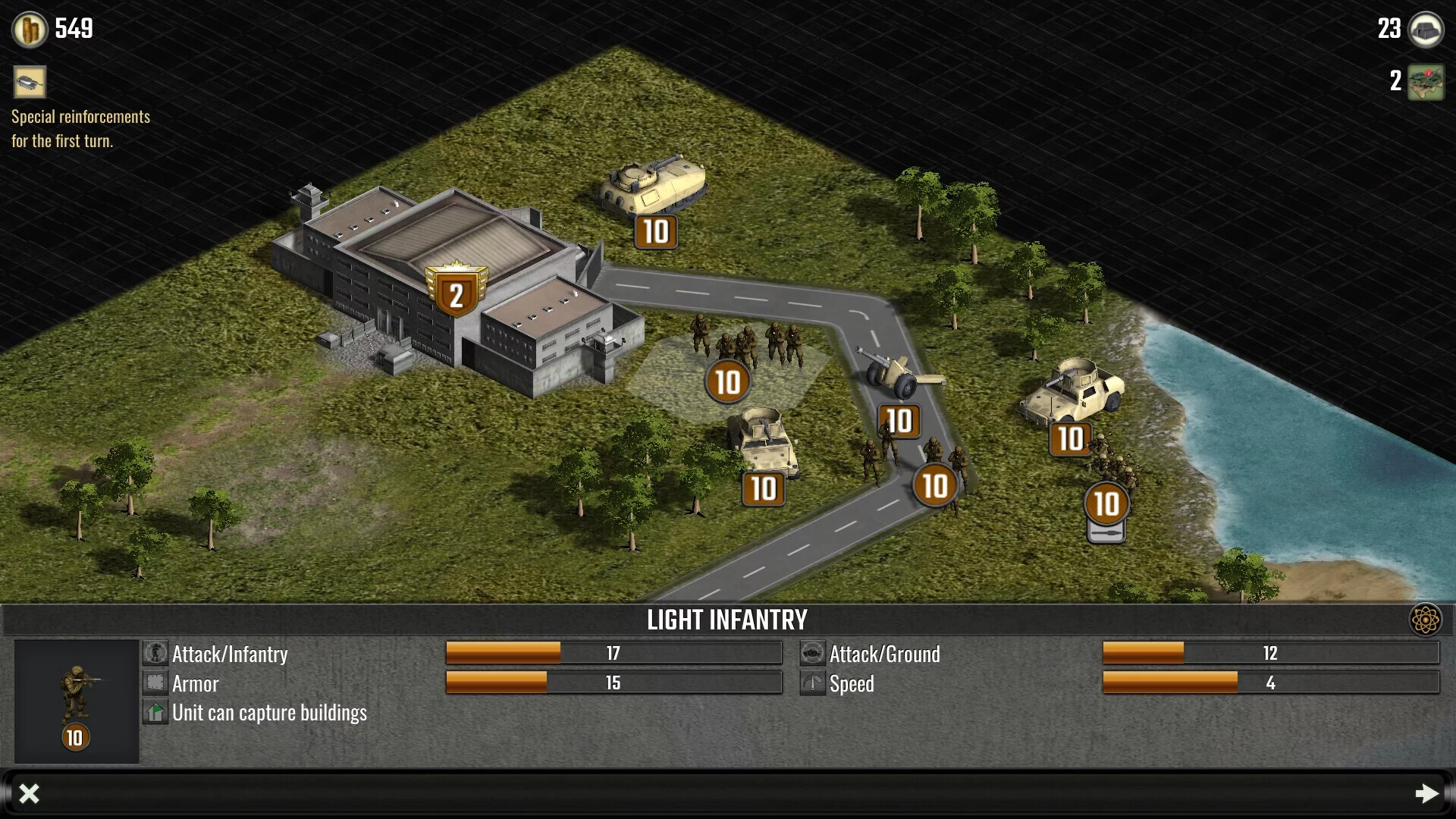 Изображение игры: Assault Commander Rearmed