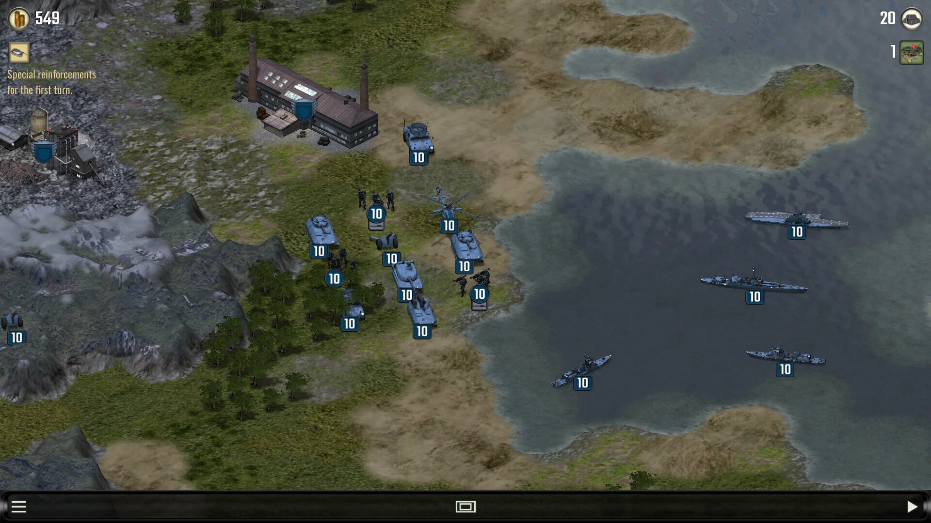 Изображение игры: Assault Commander Rearmed
