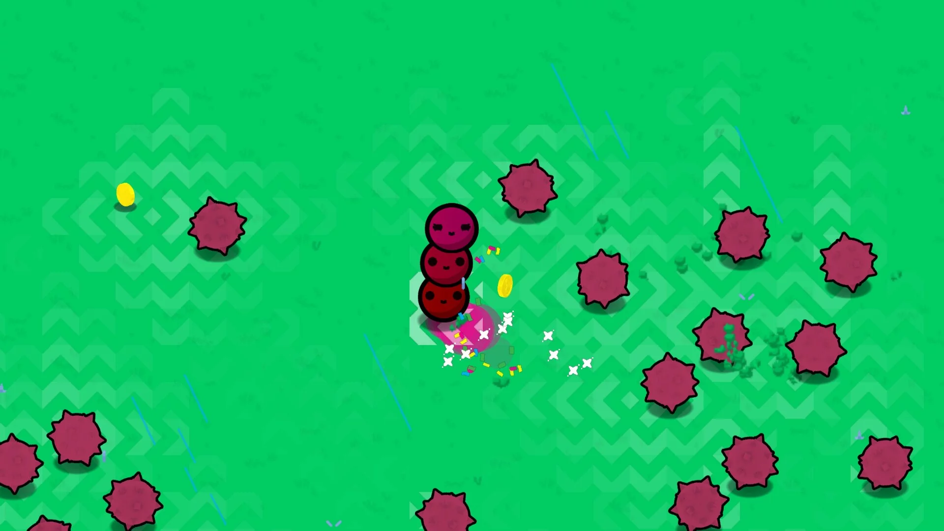 Изображение игры: STACK & the Grumblepuff from Above