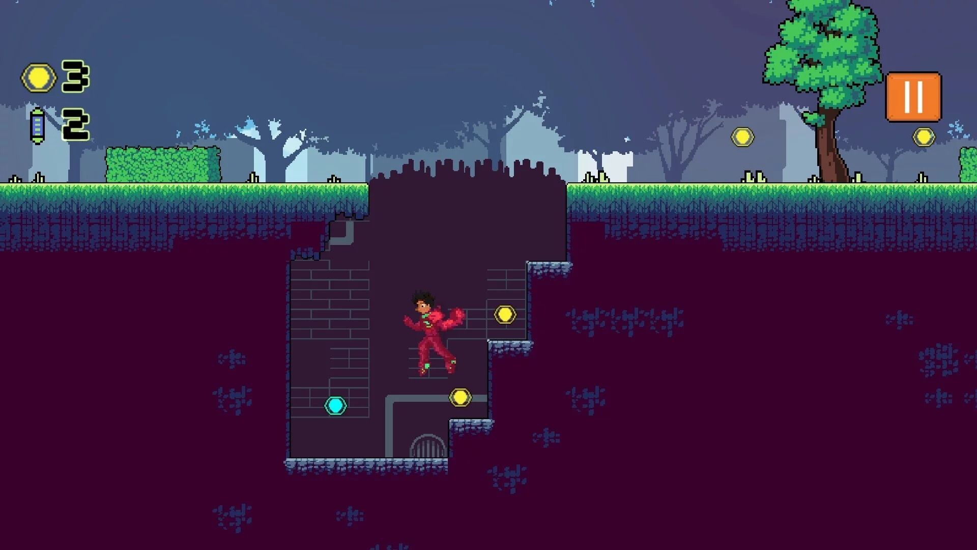 Изображение игры: Cobot-Man Adventure