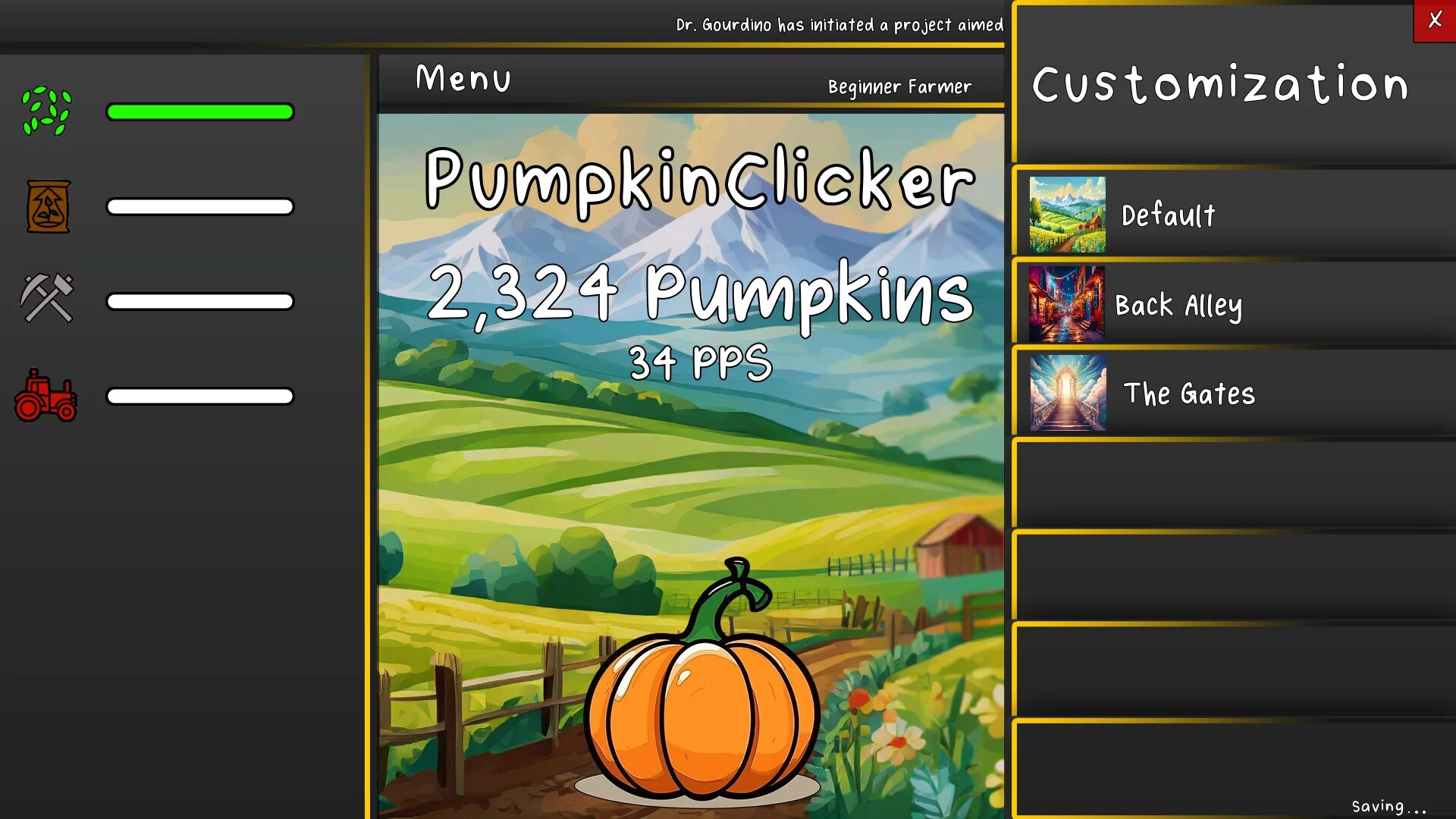 Изображение игры: Pumpkin Clicker