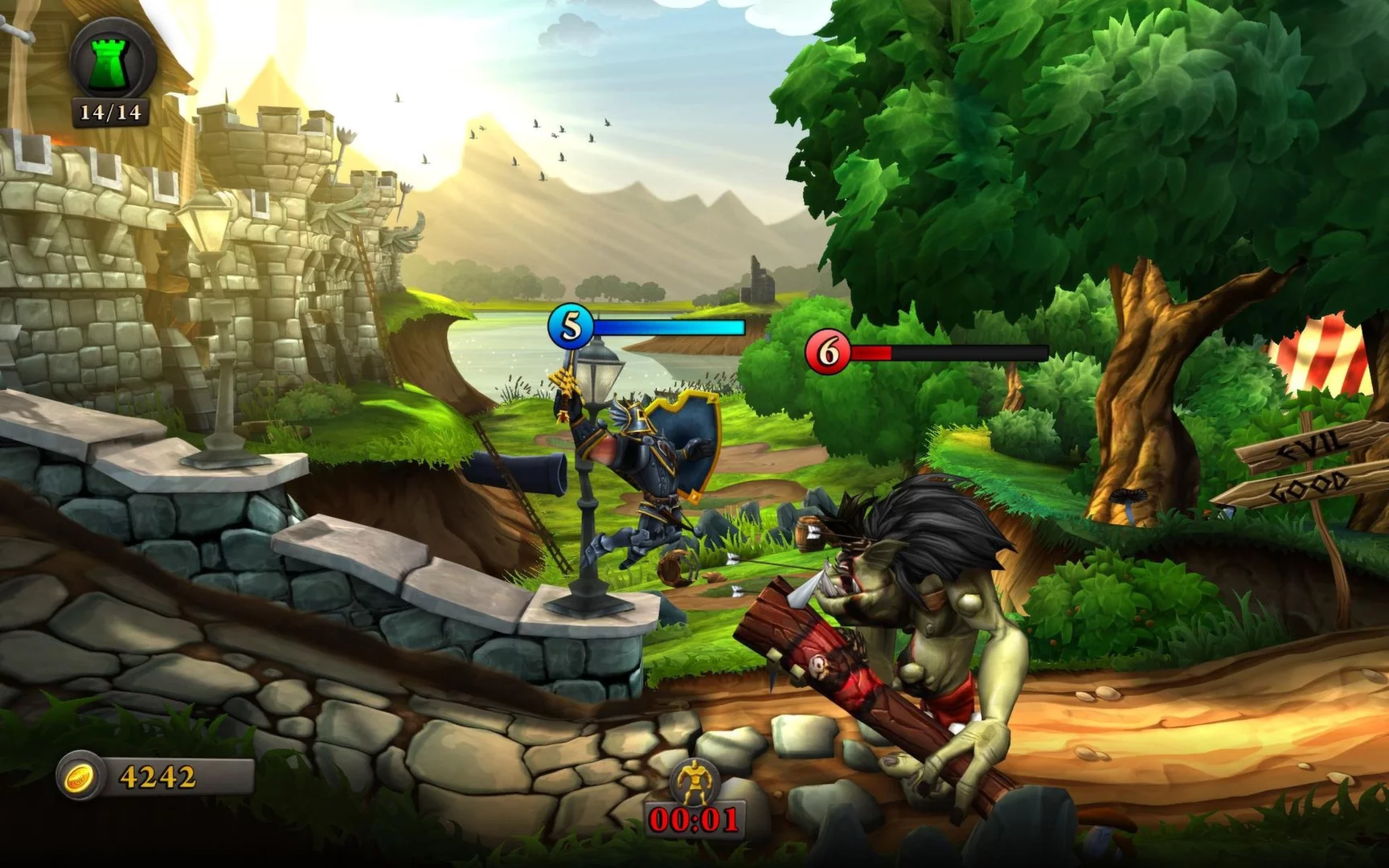 Изображение игры: CastleStorm