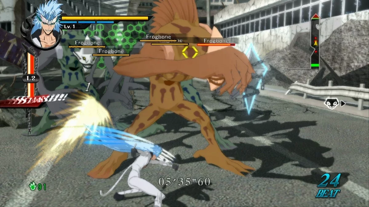 Изображение игры: Bleach: Soul Resurreccion