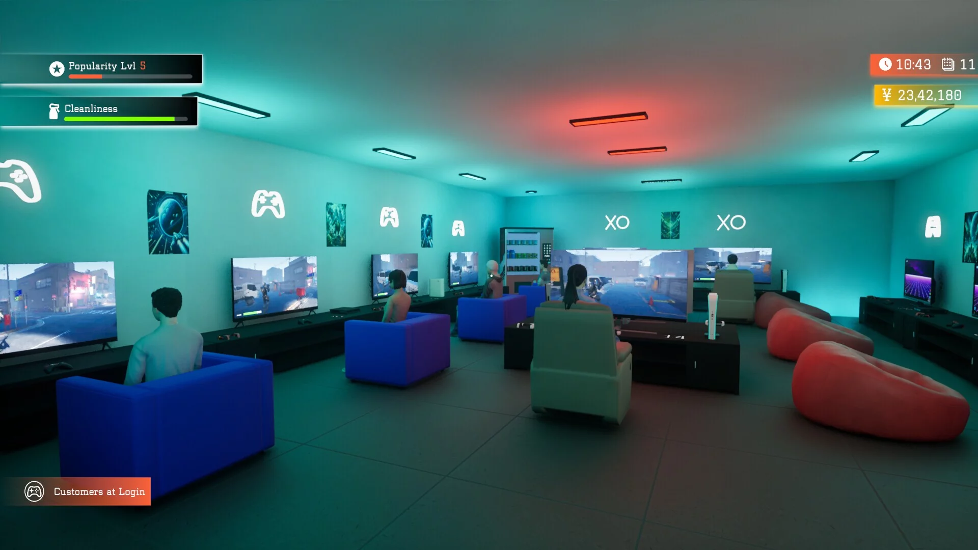 Изображение игры: Gaming Cafe Simulator