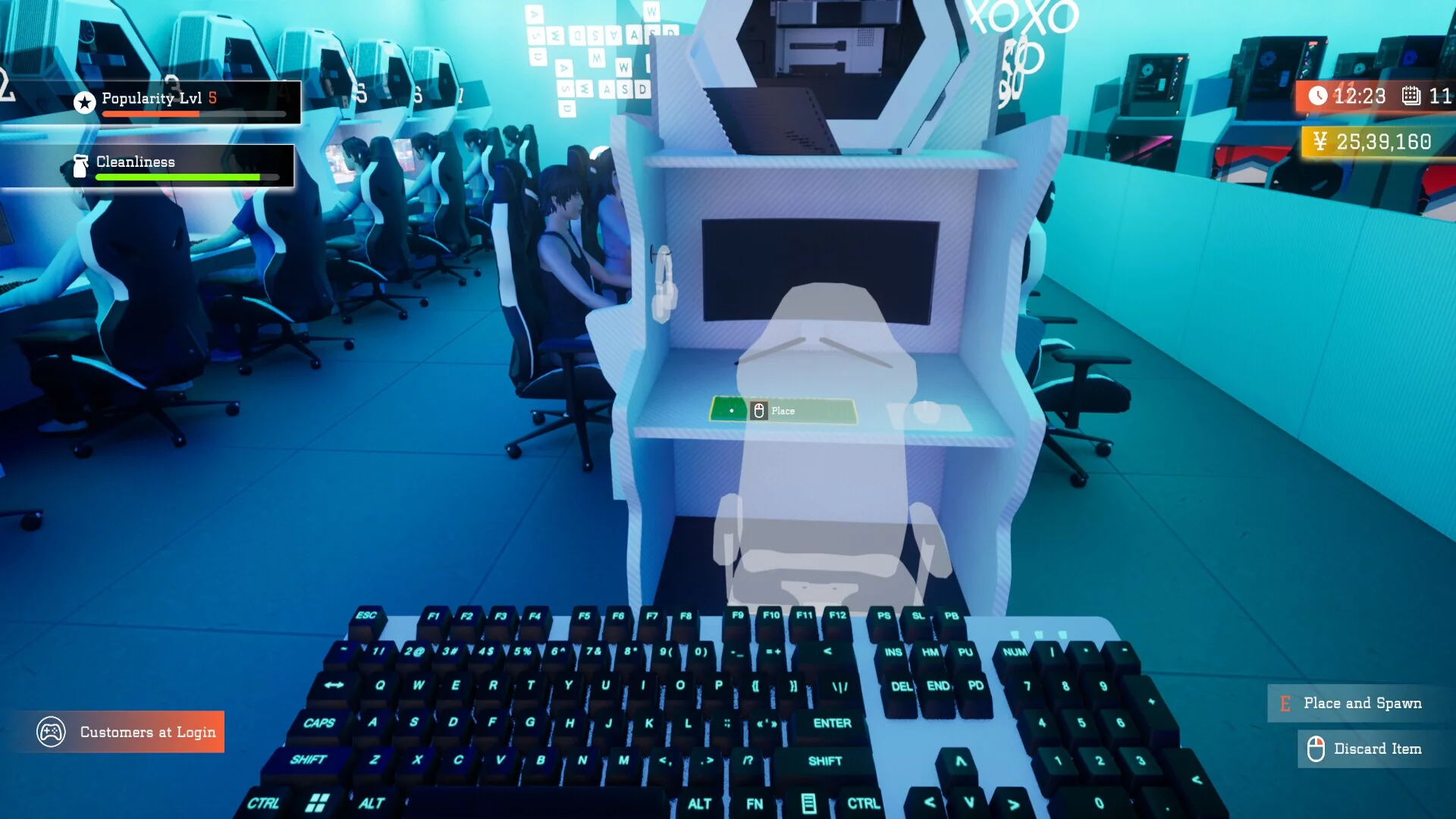 Изображение игры: Gaming Cafe Simulator