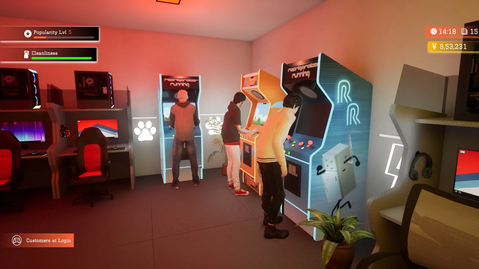 Изображение игры: Gaming Cafe Simulator