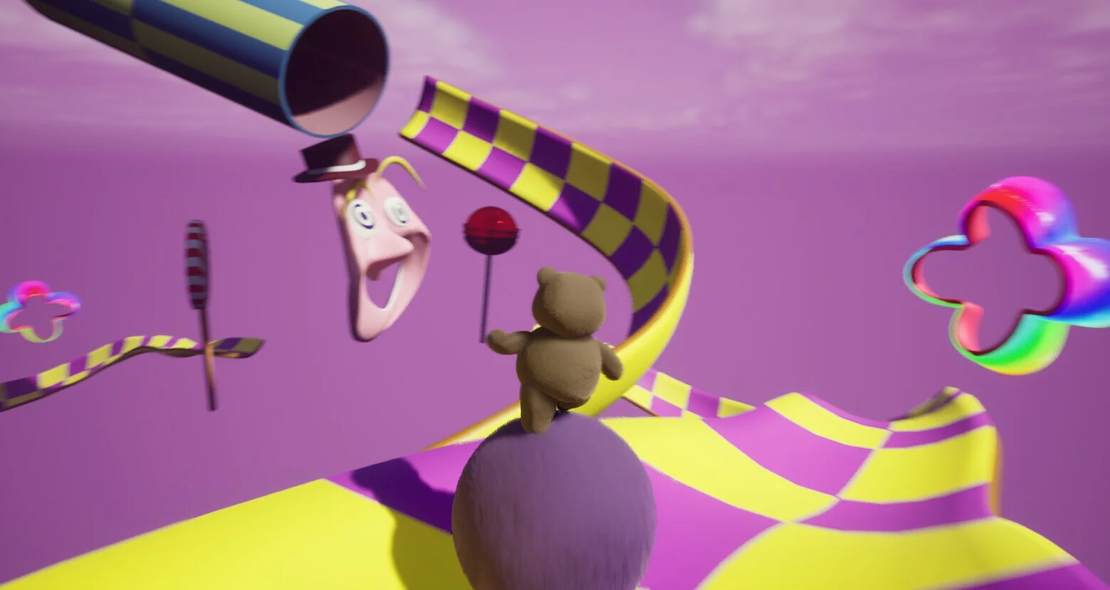 Изображение игры: Teddy Roller 1