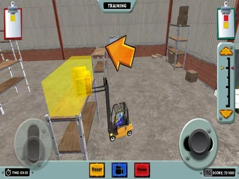 Изображение игры: Forklift Simulator