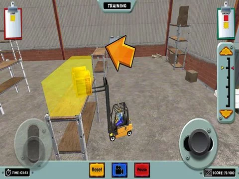 Изображение игры: Forklift Simulator