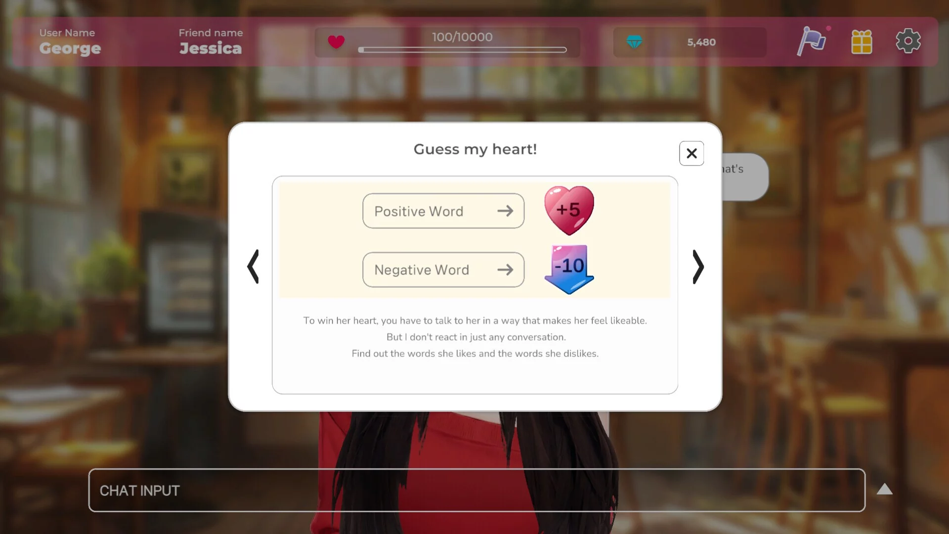 Изображение игры: Love Chat: virtual romance