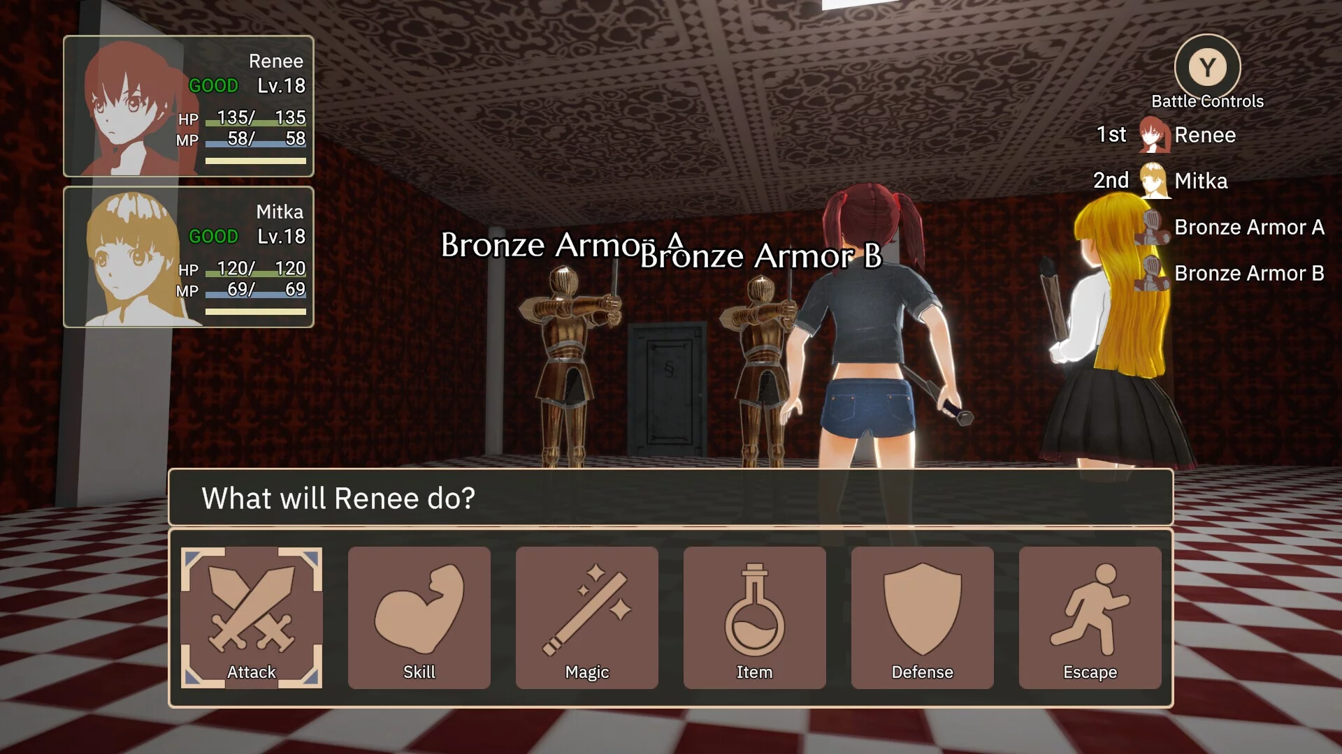 Изображение игры: HALF-BAKED GIRLS