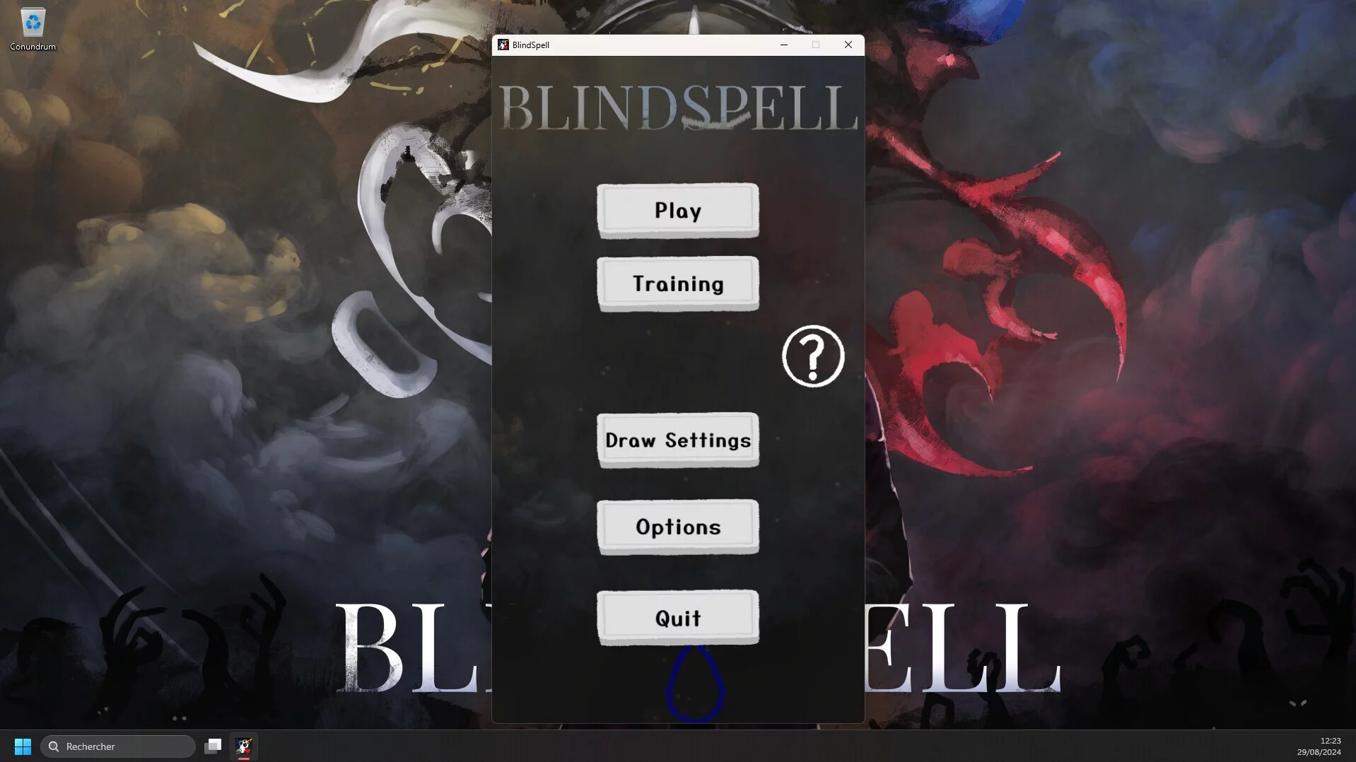 Изображение игры: BlindSpell
