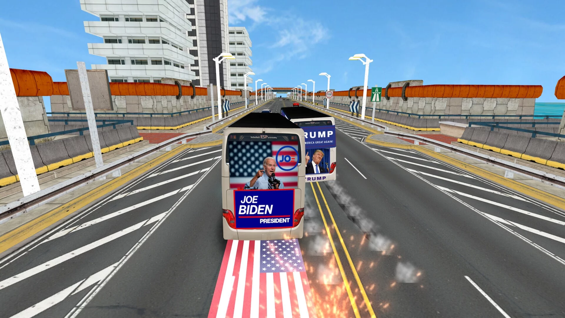 Изображение игры: President Race