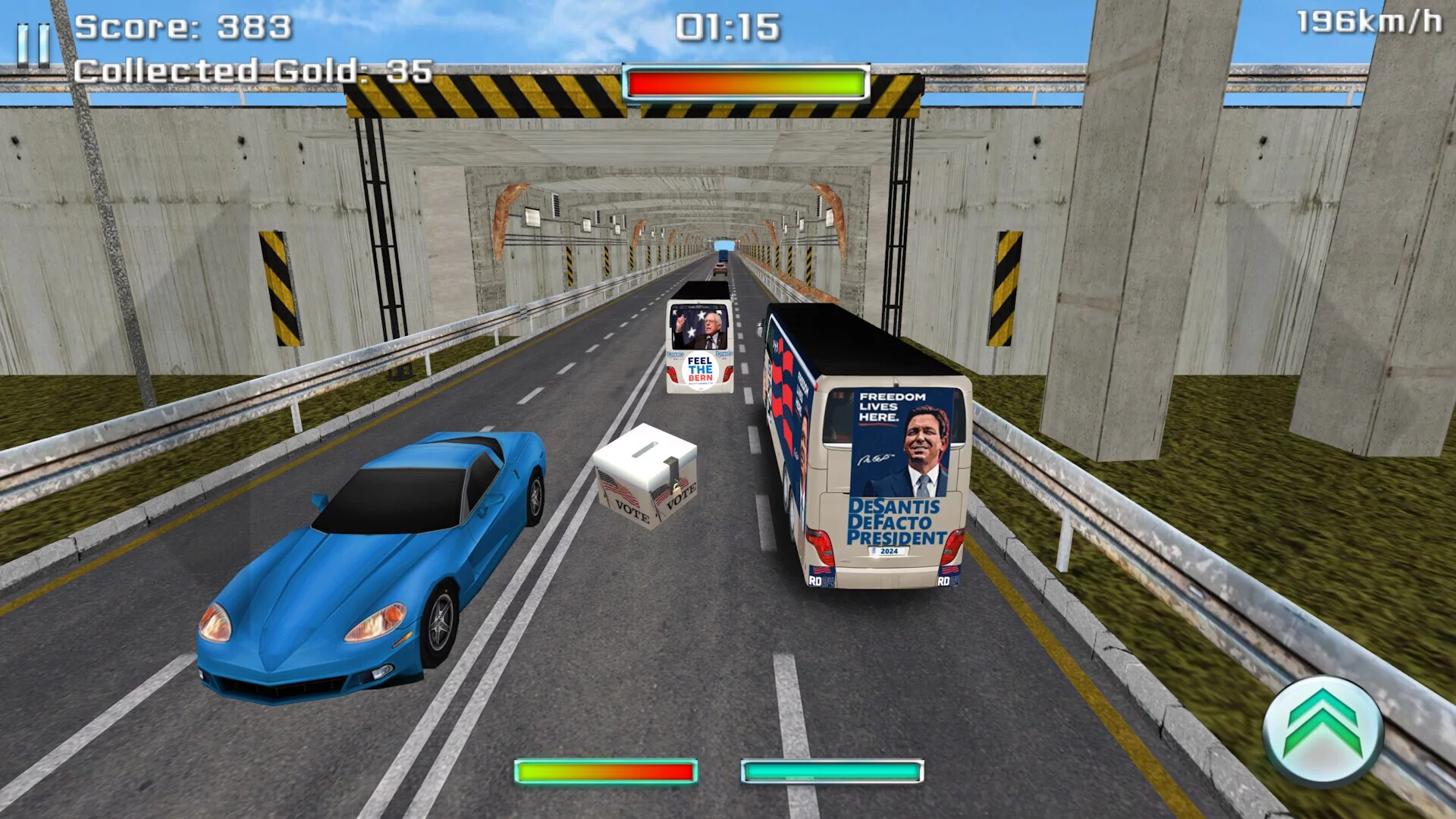Изображение игры: President Race