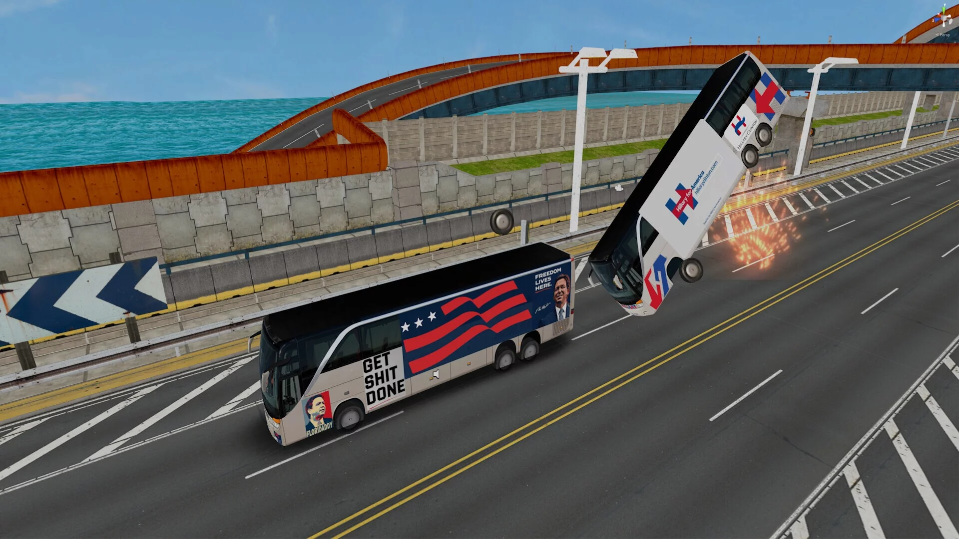 Изображение игры: President Race