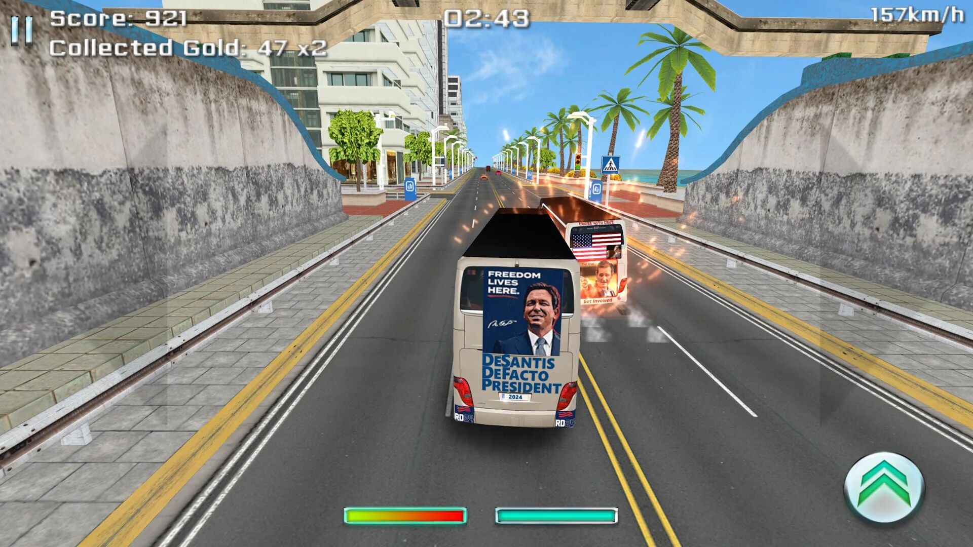 Изображение игры: President Race