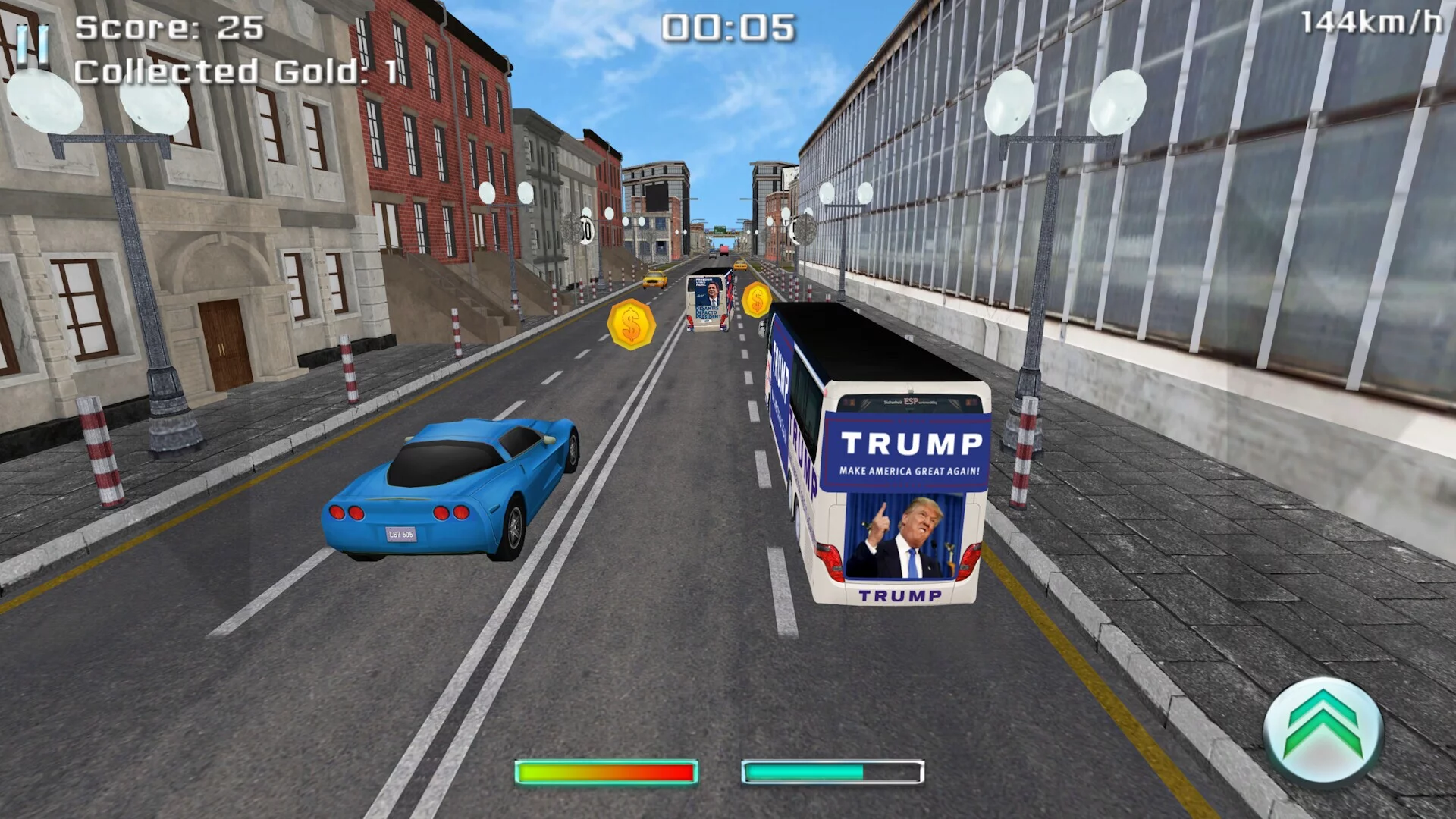 Изображение игры: President Race
