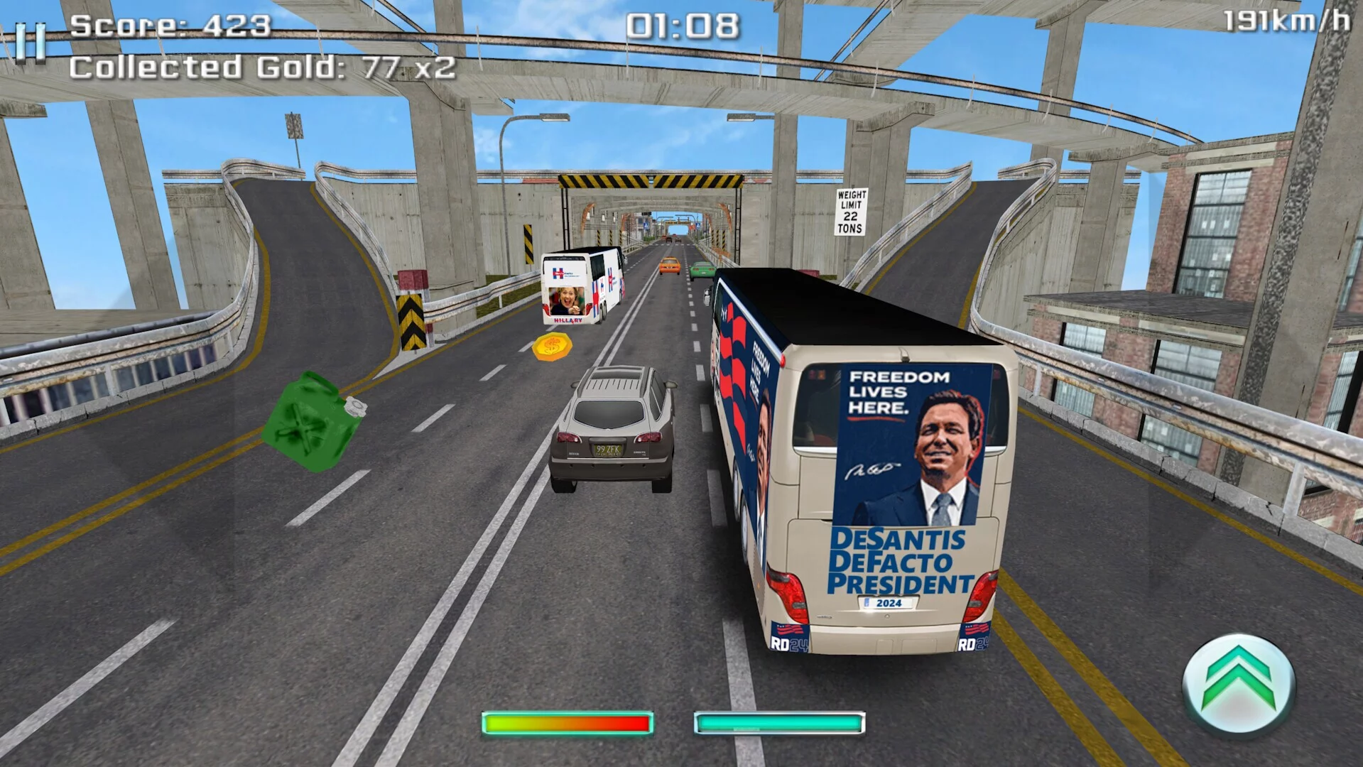 Изображение игры: President Race