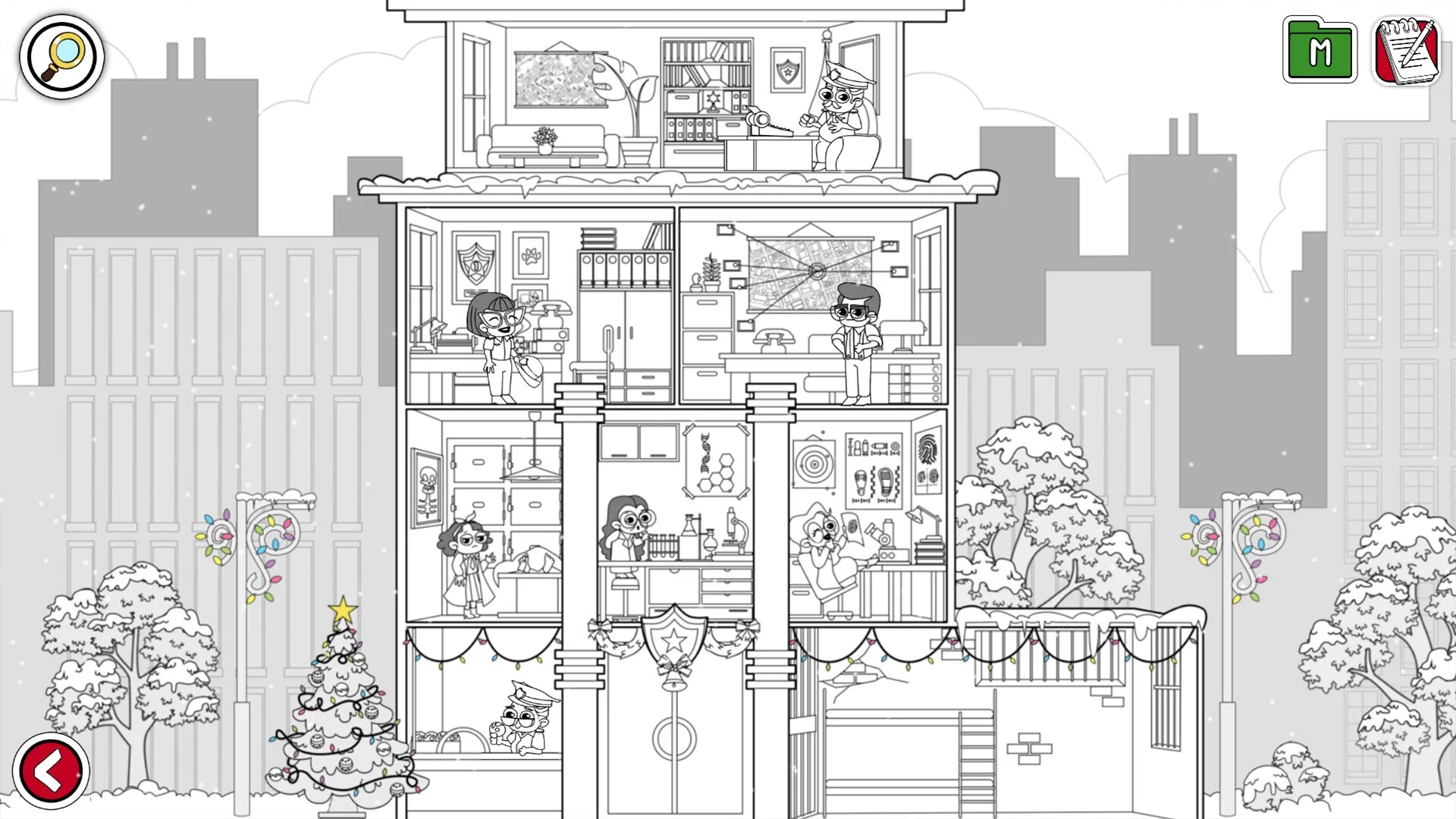 Изображение игры: Crowded Mysteries 2: Winter Romance
