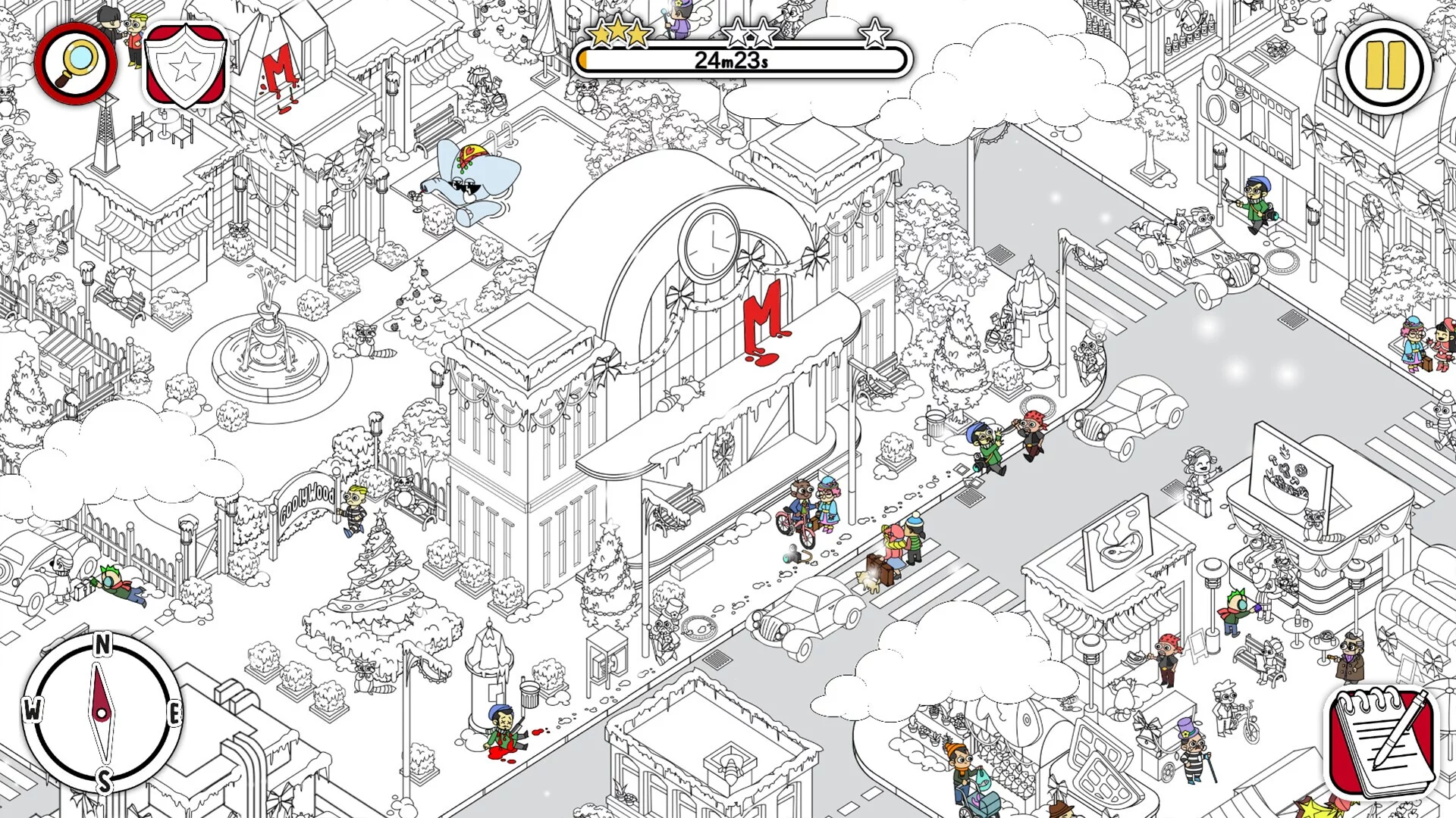 Изображение игры: Crowded Mysteries 2: Winter Romance