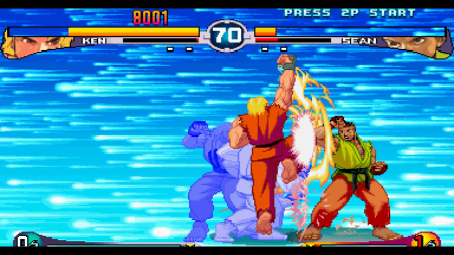 Изображение игры: Street Fighter III: Double Impact