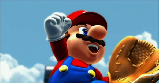Изображение игры: Mario Super Sluggers