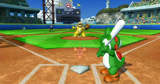 Изображение игры: Mario Super Sluggers