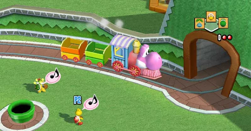 Изображение игры: Mario Super Sluggers