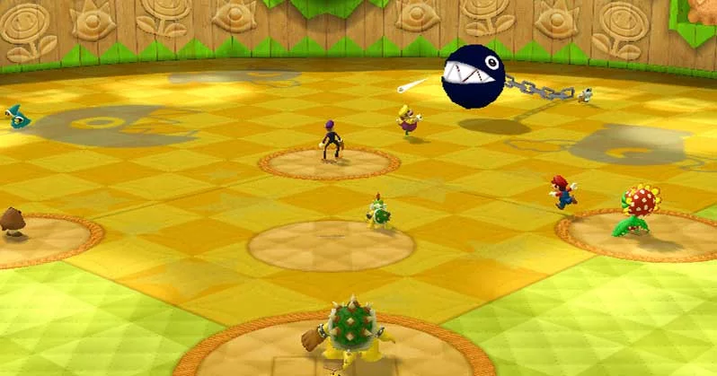 Изображение игры: Mario Super Sluggers