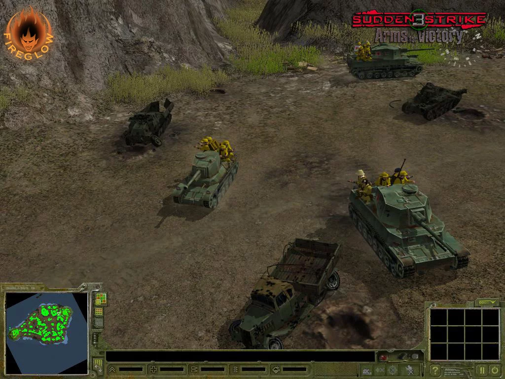 Изображение игры: Sudden Strike 3