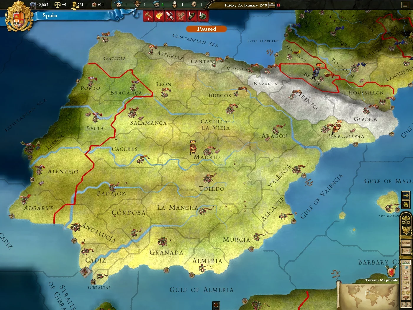 Изображение игры: Europa Universalis III: Heir to the Throne