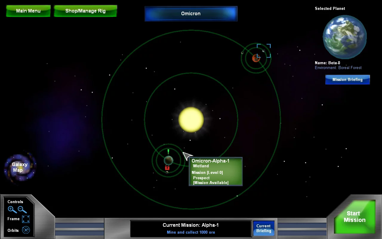 Изображение игры: Star Prospector