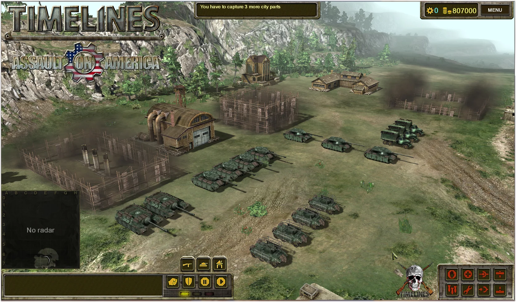 Изображение игры: TimeLines: Assault on America