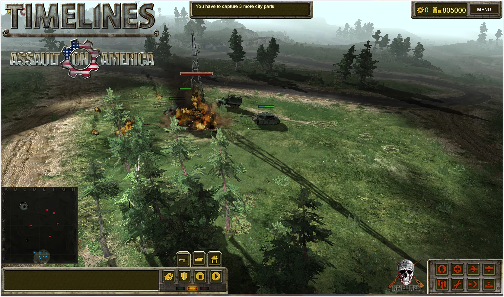Изображение игры: TimeLines: Assault on America