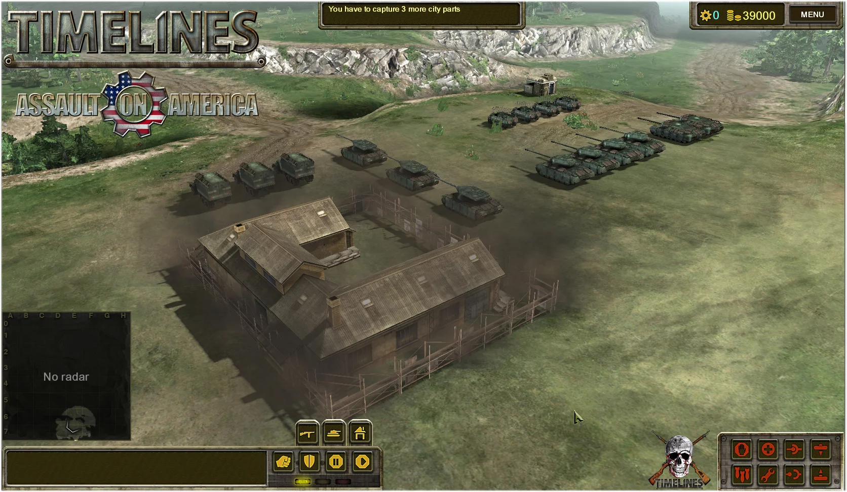 Изображение игры: TimeLines: Assault on America