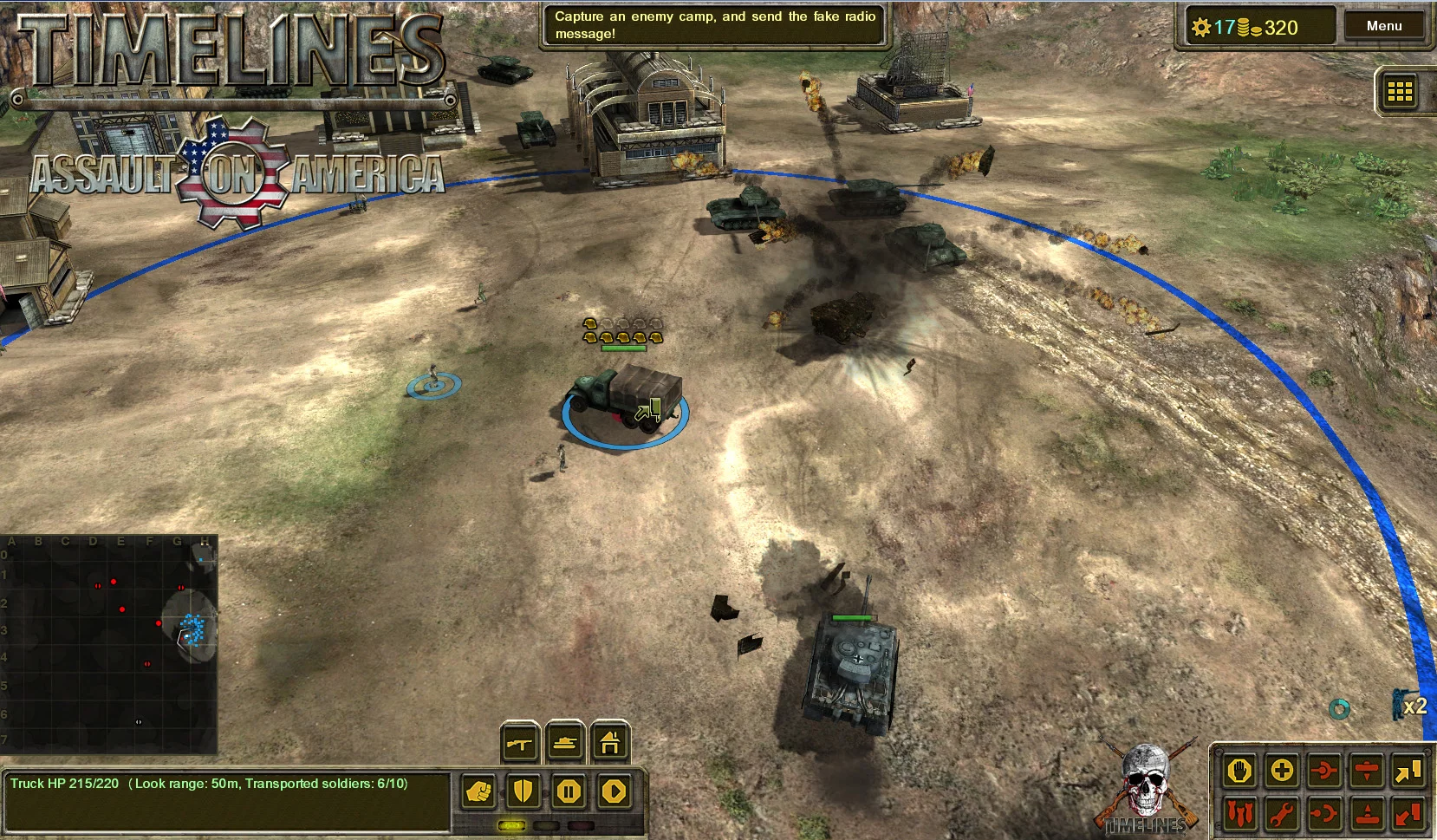 Изображение игры: TimeLines: Assault on America