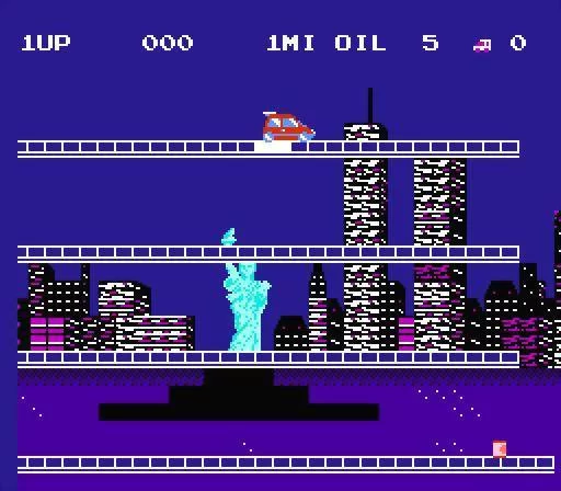 Изображение игры: City Connection (1985)