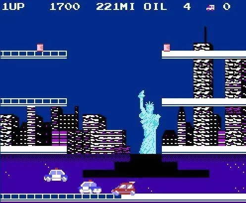 Изображение игры: City Connection (1985)