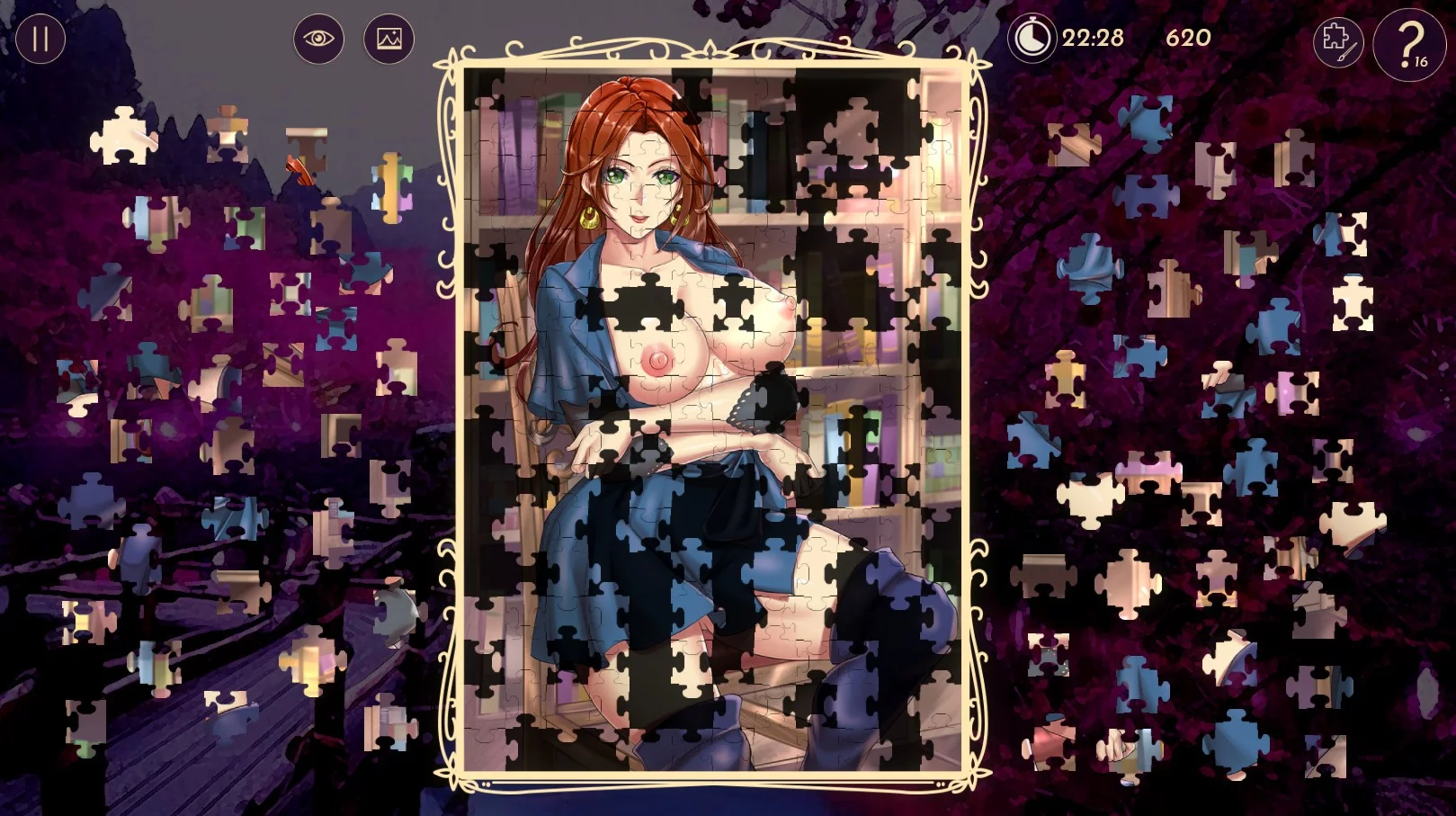 Изображение игры: Hentai Jigsaw Puzzle 2
