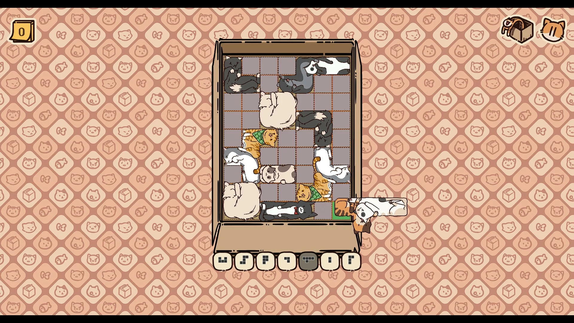 Изображение игры: Box Cats Puzzle