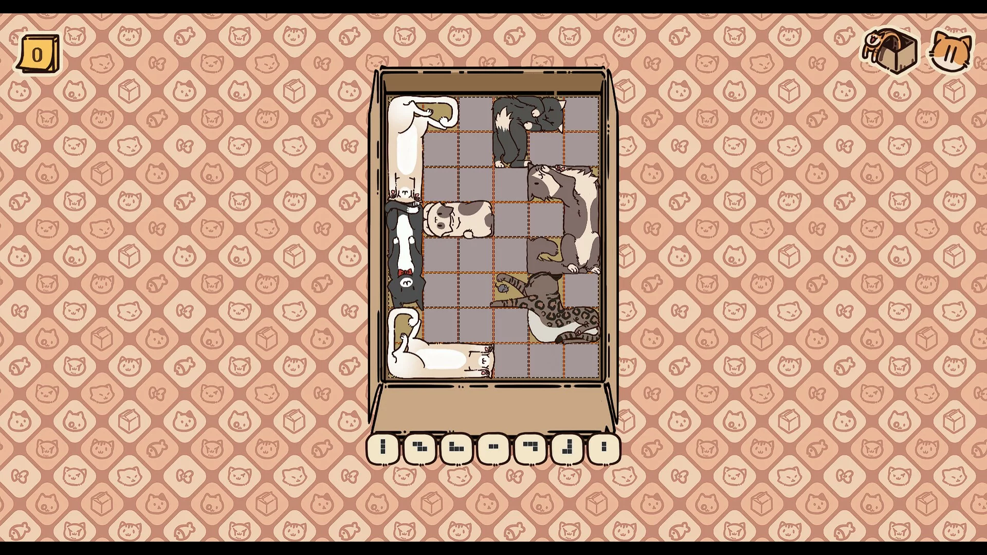Изображение игры: Box Cats Puzzle