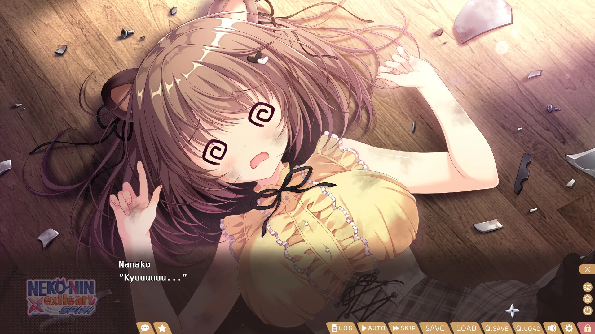 Изображение игры: NEKO-NIN exHeart SPIN!