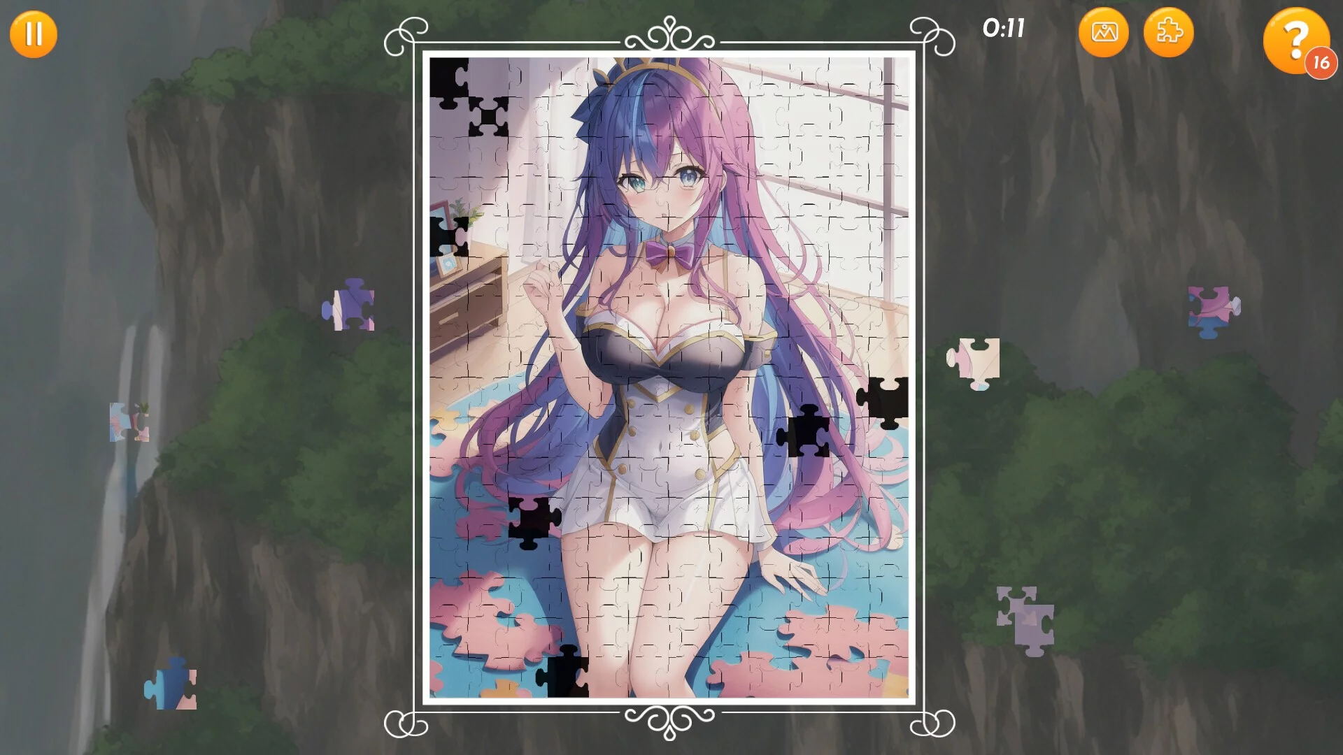 Изображение игры: Ultimate Anime Jigsaw Puzzle