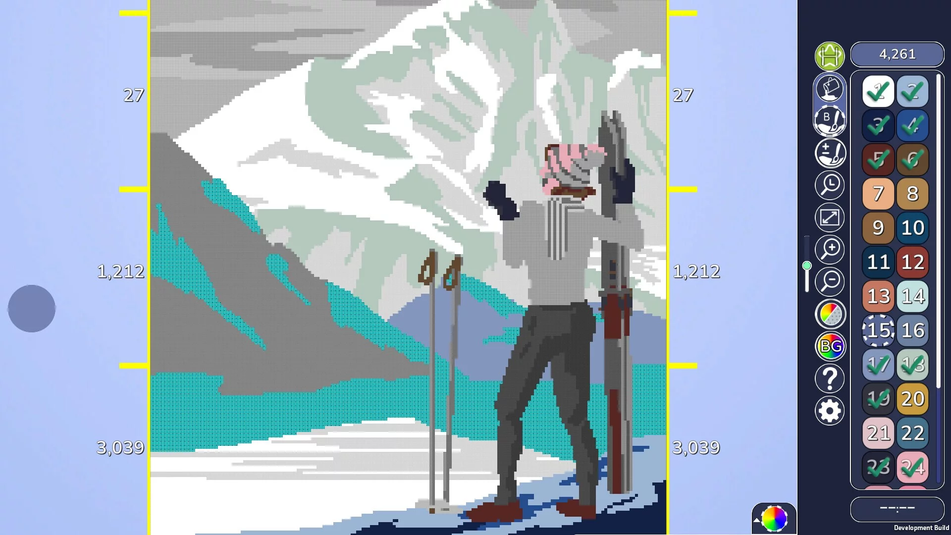 Изображение игры: Paint By Pixel