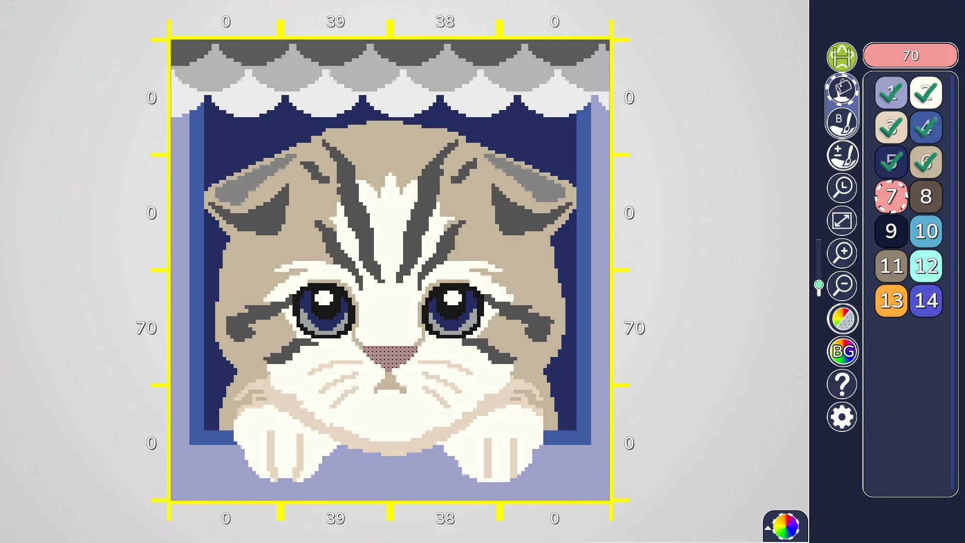 Изображение игры: Paint by Pixel 3
