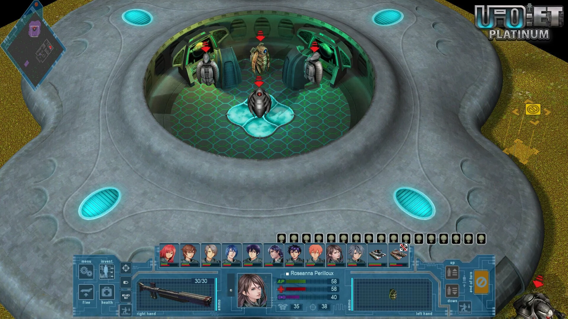 Изображение игры: UFO: Extraterrestrials Platinum