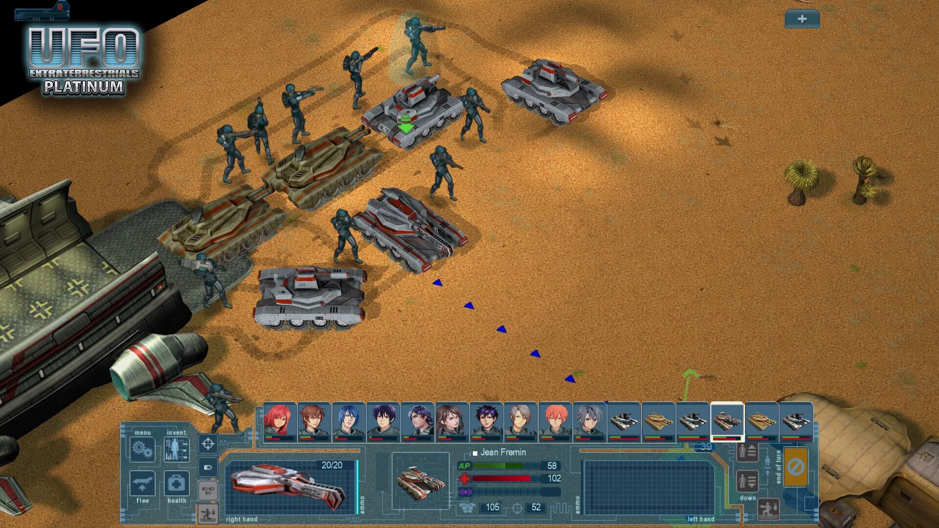 Изображение игры: UFO: Extraterrestrials Platinum