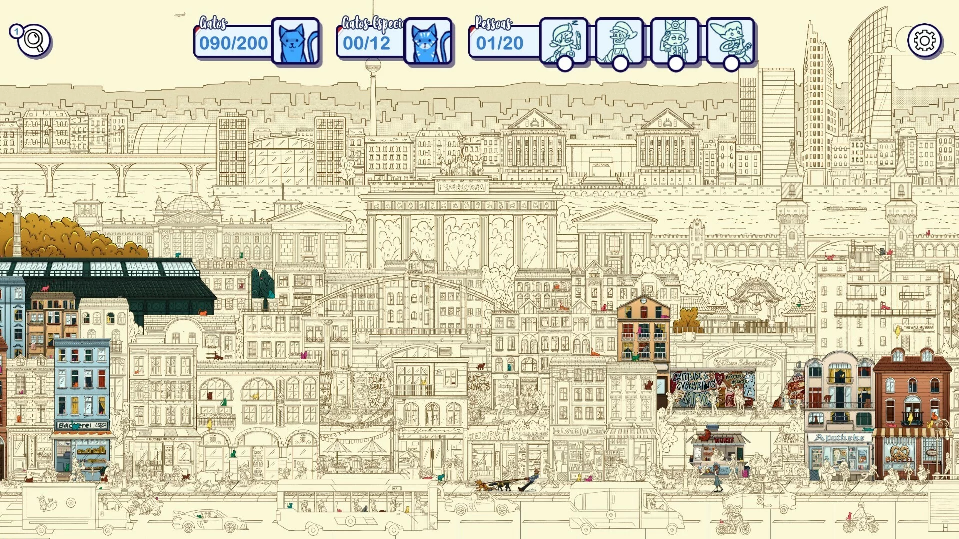 Изображение игры: Hidden Cats in Berlin