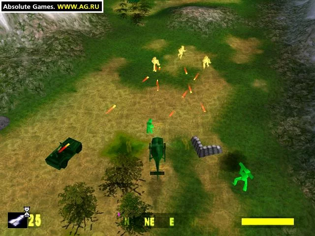 Изображение игры: Army Men: Air Attack (1999)